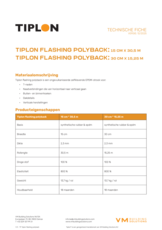 Tiplon flashing polybakc - TF